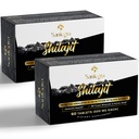 30.000 MG Shilajit tabletten, 100% Shilajit pure tabletten voor vrouwen en mannen, Himalaya biologisch, Fulvinezuur & 85+ sporenmineralen, harssupplement voor energie en immuunsysteem, 120 tellen