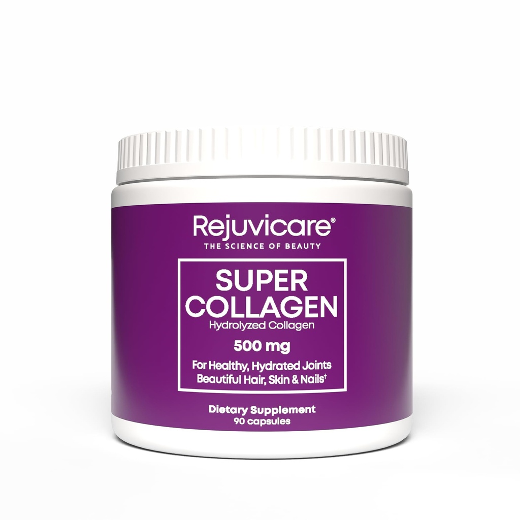 Super Collageen capsules voor schoonheid, gezonde gewrichten, haar, huid, & nagels, 90 porties, Multi, (N8745)