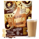 FlavCity Grass Poudre de protéines de lactosérum - Café au beurre - 25g de protéines, 10g de collagène et 87mg de caféine - Fabriqué avec du Reishi biologique et des Cordyceps - Sans gluten et sans sucre ajouté (20 portions)