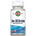 KAL Zink Orotaat 30 mg, Sustained Release, Chelated Zink Tablets, Immuun Support Supplement, eiwitsynthese, Metabolisme, energiesteun, veganistisch, glutenvrij, 60 dagen garantie, 90 porties, 90 tabletten