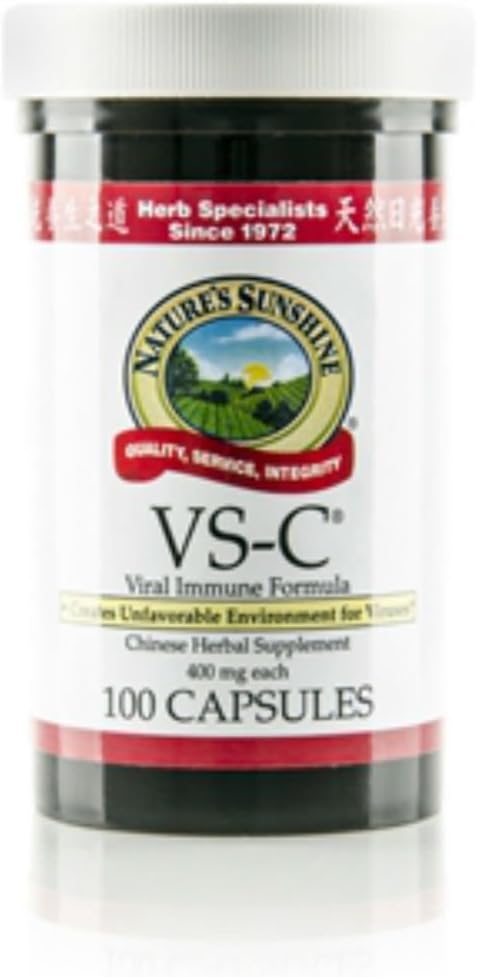 Naturessunshine VS-C ondersteunt immuunsysteem Chinese kruidensupplement 100 capsules (verpakking van 2)