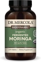 Dr. Mercola - Biodynamic Organic Fermented Moringa Dieetsupplement, 270 Serves (270 tabletten)