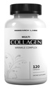Laboratoires de recherche Promo 120 pilules de collagène - 6000 mg. Support anti-âge de la fécule d'herbe pour la peau, les articulations, les tendons, les os, les cheveux et les ongles. Paléo Friendly. Collagène Peptides Supplément en poudre