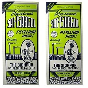 Amrita Sat-Isabgol 100 grams Powder (Pack Of 2), 2 count