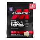 MuscleTech Platinum 8-Hour Protein Powder - 7 Premium Protein Sources with Whey & Caseïne Protein for Increased Lean Muscle, Strength & Improved Recovery - Vanille Cake, 50 Servings