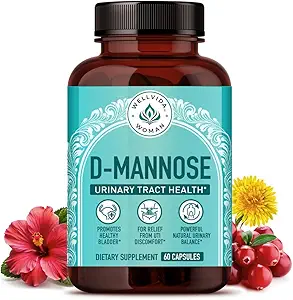 Natuurlijke D Mannose 1000mg Capsules 