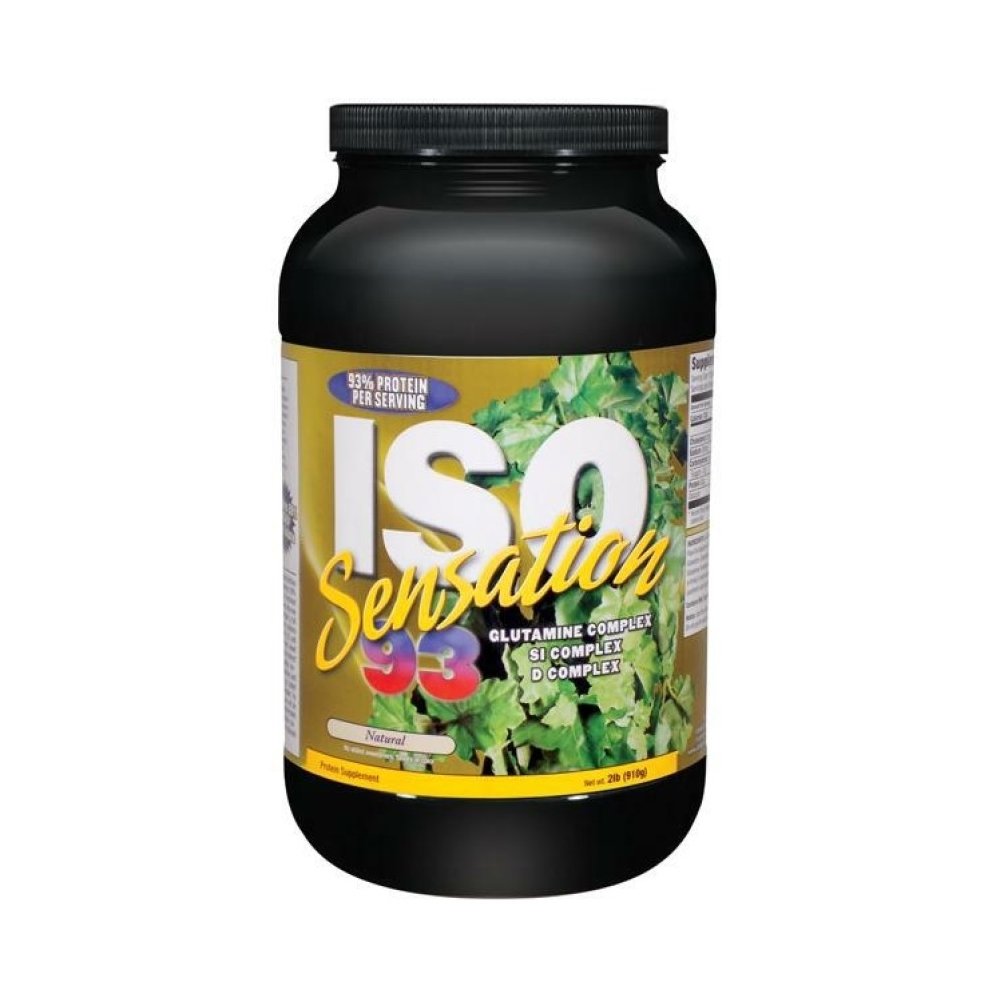 Ultimate Nutrition Iso Sensation 93 met Glutamine Complex Low Carb Wei Protein Isolaatpoeder 