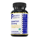 Premier Research Labs American Ginseng Supplement - American Ginseng Capsules, Herbal Ginseng Root Pillen, Noord-Amerikaanse Ginseng Herb Extract, Calming Energy Supplement - 60 Plant-Based Capsules