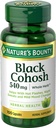 Nature's Bounty Black Cohosh Root Pillen en Herbal Health Supplement, Natuurlijke Menopausale Ondersteuning, 540 mg, 100 Capsules