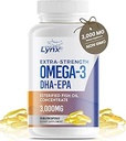 Omega 3 Capsules d'huile de poisson [3000mg] Supplément Omega 3 Supplément DHA