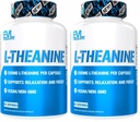 Evlution L Theanine 200mg Capsules for Focus and Relaxation Nutrition L-theanine 200mg Nootropic Supplement for Attention & Energy - Daytime Mood Support and Nootropic Focus Supplement (Pack of 2)