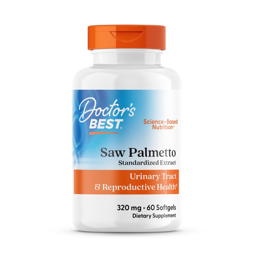 Best Saw Palmetto Extract (320 mg), Softgel Capsules, 60-Count