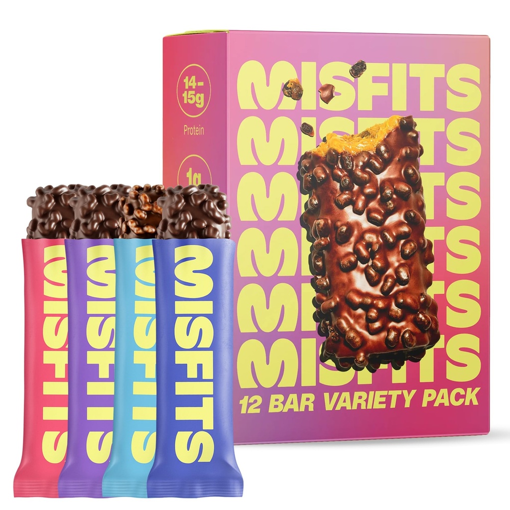 Misfits Proteïne Bars - High Protein Candy Bars 