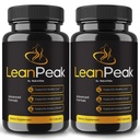 (2 Pack) LeanPeak Capsules – Daily Balance Supplement for Energy & Active lifestyle, Natural Ingredients for Healthy Body Shape & Digestion, Easy-to-Swallow Capsule, Non-Habit Forming (120 Capsules)