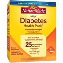 Natuur Made Daily Diabetes Health Pack, Dieetsupplement voor voedingsondersteuning, 30 Packets, 30 Day Supply