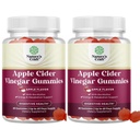 Apple Cider Vinegar Gummies met de Moeder-Natural Energy Supplement ACV Gummies met Moeder voor Body Cleanse Immune Ondersteuning en Gut Health-Delicious Gummy ACV Supplement met Beet Root Powder 2 pack
