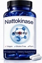 Ultimate Nattokinase Supplement with 12,000 FU of Nattokinase, Natural Support for Circulation & Cardiovascular Health, Odorless Fermented Soy Enzyme, Easy Daily Routine, 60 Capsules