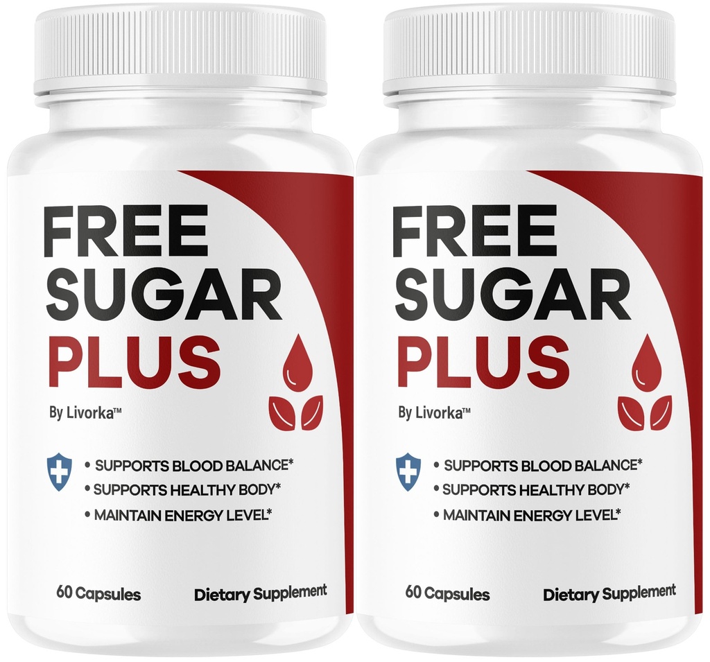 (2 Pack) Free Sugar Plus Capsules - Official FreeSugar Plus Advanced Blood Health Support Pills - Maximum Strength, Natural Vitamins for Overall Health & Wellness Reviews, 120 Capsules for 2 Months