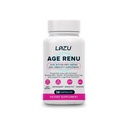 Lazu Age Renu NAD+ Supplement – NAD Supplements for Women and Men with Fisetin, Quercetin & Apigenin for Daily Wellness Support, 30 Capsules