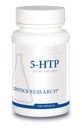 Recherche en biotique 5HTP 50mg 5HTP La santé du cerveau favorise la détente de l'humeur globale sentiment de bien-être, production de sérotonine, 150 capsules