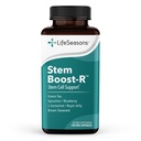 LifeSeasons Stem Boost-R - Support de cellules souches - Tissu naturellement réparé endommagé - Supplément de vitamine riche en antioxydants - Royal Jelly, Spiruline, Blueberry, Marron et L-Carnosine - 120 capsules