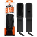 Wilde Willies Baard Straightener voor mannen - 3 temperatuurinstellingen, Toermalijn Keramische Verwarmde Baard Brush & Hot Comb - Draagbare, Ionische technologie, Coarse & Curly Hair, 400F - Grooming Tool