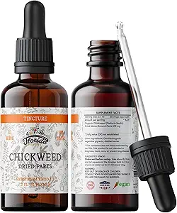 Kikkerkruid Tinctuur, Biologische Kikkerkruid Extract (Stellaria Media) Gedroogde Kruiden, Kikkerkruid Supplement