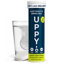 Uppy! Travel Electrolyte Tablets. Boost Hydration, Energy & Recovery Anywhere, ideal for Jet Lag , Lemon‑Lime with Ginger – 10 Tablets (1×10), Caffeine‑Free, Effervescent Travel & Sports Rehydration.