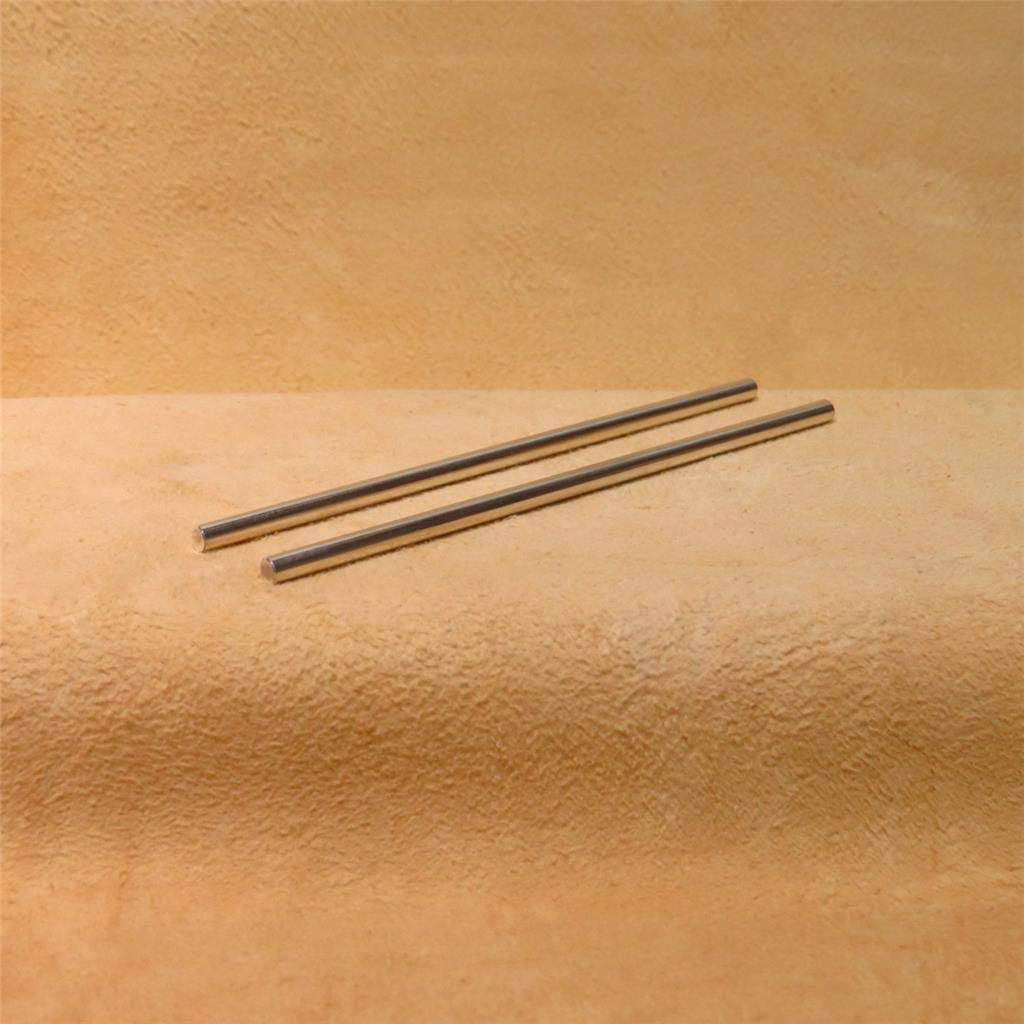 99.995% Pure Silver Wire 7 Gauge • 4-inch Rod Set (2 Rods) • Origin USA • Colloidal Silver Electrodes • Certified Test Report (Assay) • Guaranteed .99995+ Purity by Golden State Silver
