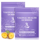 Pineapple Gummies for Women PH 120 Count, PH Balance for Women, Probiotics Vaginal Gummy, Improve Immune, Hawaiian Pineapple Flavor, Vegan & Low Sugar, Premium Balance Gummies