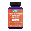 VANI 750MG Benfotiamine met B1, 5X Tijdvet & water Oplosbaar Thiamine B1 Supplement 
