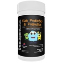 Intelligent Labs 6 miljard CFU Kids/Children's Probiotica met Prebiotica, Sunfiber en FOS, voor 10x meer effectiviteit, Een dag grote smaak Kauwbare Probiotica, 60-dagen levering, Derde-partij geverifieerd