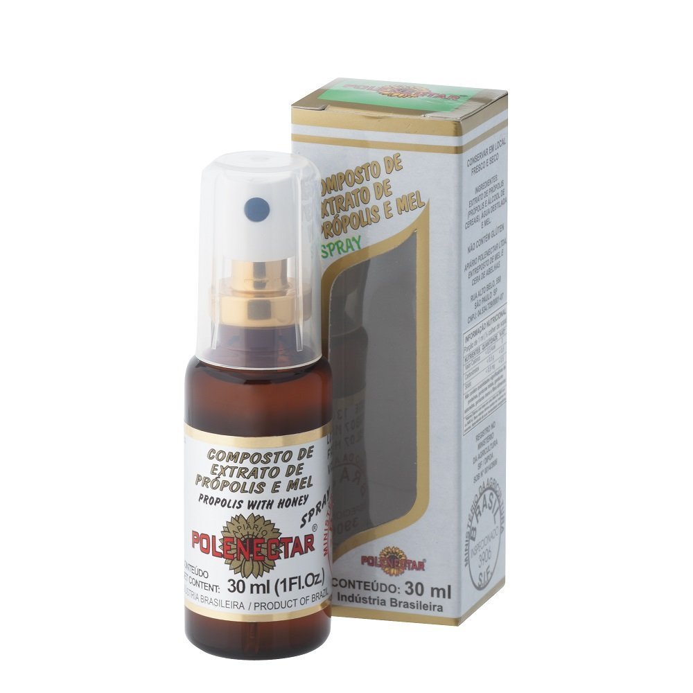 2 Pack of Polenectar Propolis Extract with Honey in Spray Form