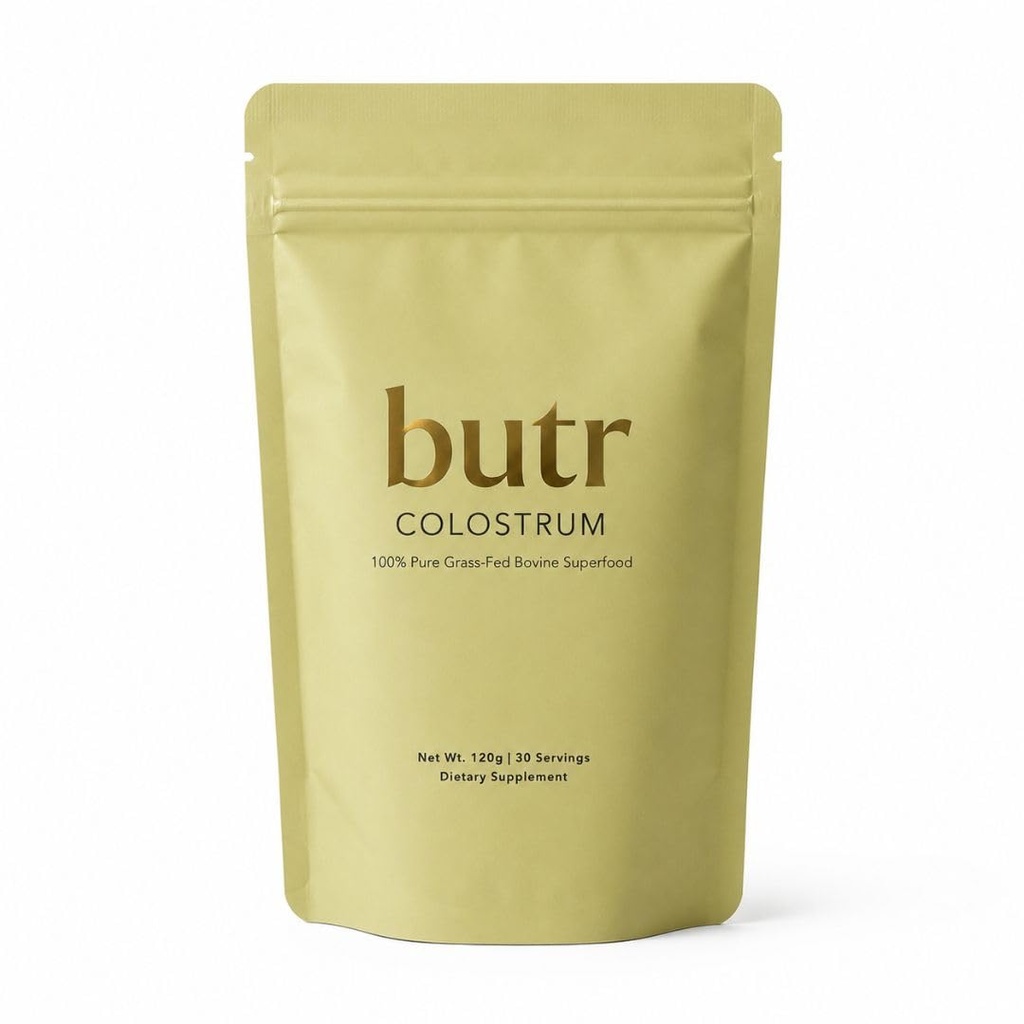 Grass-Fed Bovine Colostrum Powder | Colostrum Supplement for Gut Health, Immune Support, Recovery & Radiant Skin | Non-GMO Nutrient-Dense Superfood