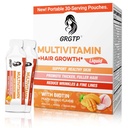 Liquid Multivitamin + Hair Growth | Biotin 10000mcg | Support Healthy Skin,Promote Thicker,Fuller Hair,Reduce Wrinkles & Fine Lines | 15.22 Fl Oz