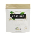 Proteïnepoeder Vanille Bean - 20g Vegan, Plant-Based Proteine Mix - Non-GMO, Non-Dairy, Gluten-Free - 3.5g BCAA's - 9 Essentiële Aminozuren - 15-Day Supply - 1 Bag, 15 Servers