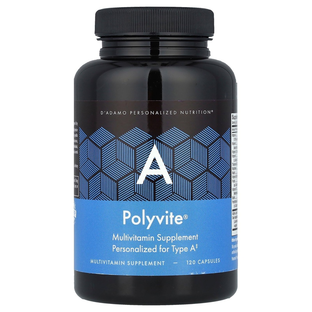 D'Adamo Gepersonaliseerde Voeding Polyvite A, 120 Tel.