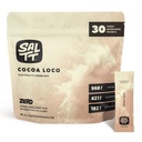 SALTT Electrolytes Poeder Gearomatiseerde Drank Mix - Cocoa Loco - 30 Hydration Packets - Magnesium, Kalium, Natrium, Trace Minerals - Zero Sugar & Gluten Free - Reizen Essentials