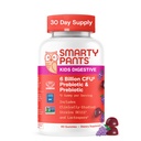 SmartyBants Kids Probiotic & Prebiotic Gummies for Digestief Health: Gut Health Supplement, Klinisch bestudeerd Prebiotic for Immune Support, Grape, 60 Tellen (30 Dagen Levering)