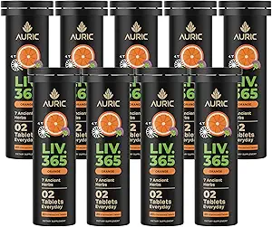 Auric Herbal Lever Ondersteuning Supplement 