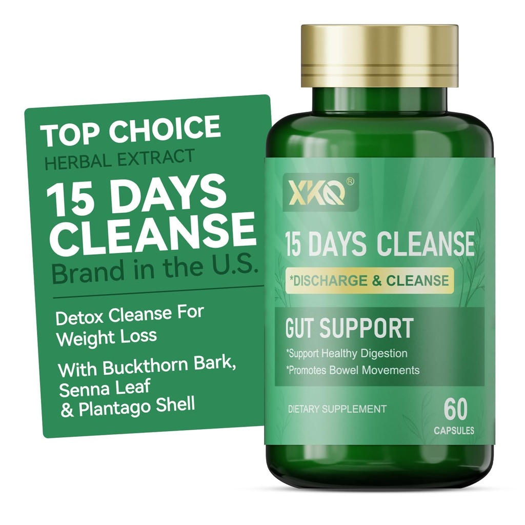 XKQ 15 Days Cleanse to Daily Gut Support help support digestive comfort and gut balance, making it an ideal reset for those looking to refocus on gut health as part of a daily routine