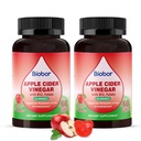Biobor Apple Cider Vinegar Gummies 1000 mg with Vitamin B12, ACV Gummies for Women Support The Metabolism of Fats and Carbohydrates, Vegan, GMO Free, Gluten Free (120 Count)