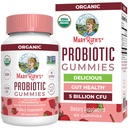 MARYRUTH'S USDA Organic Probiotic Gummies Probiotic Discompatitive Support 