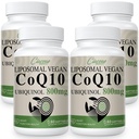 Liposomale CoQ10 800mg Ubichinol Softgel, Max Absorptie Ubichinol Co-enzym Q10, Ubichinol CoQ10 Supplement voor Antioxidant, Hartfunctie en Energieproductie, Pure CoQ10 800mg, 240 Vegan Softgels