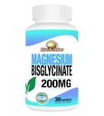 Rise-N-Shine - Magnesium Bisglycinate 200 mg - Gezamenlijke & spierondersteuning - Supplement ter ondersteuning van energie, spijsvertering en botten - Magnesium voor slaapondersteuning en rust (30 capsules)