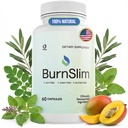 Orby BurnSlim – Daily Botanical Supplement with Olive Leaf, Moringa & Holy Basil – Clean, Stimulant-Free Formula – Non-GMO, Made in USA - 60 Capsules, 1 Month Supply