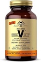 Solgar Iron-Free Formula VM-75, 90 tabletten - Multivitamine met gecheleerde mineralen - Vitamine A, B6, B12, C, D, E - Biotine, Magnesium, Calcium, Zink - Veganistisch, Gluten & Dairy Free, Kosher - 90 porties