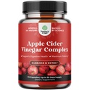 Reinigen Apple Cider Vinegar Capsules - ACV Reinigen en Ontgiften Pillen voor Gut en Digestieve Gezondheid met Slimming Cayenne - Extra sterkte ACV Capsules voor Gut Cleanse en Full Body Detox (30 porties)
