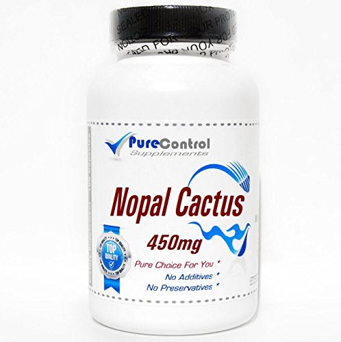 Nopal Cactus 450mg // 90 Capsules // Pure // by PureControl Supplements