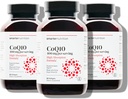 SMARTERNUTRITION CoQ10 400 mg Hoge Absorptie - Uiteraard gefermenteerd Ubichinon met/Organische koudgeperste olijfolie - voor de gezondheid van het hart, Cellular Energy - Non-GMO, Glutenvrij - 180 Tellen[90-Dagvoorziening]